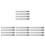 16Pcs Multi-Function Cork Backing Rulers Kids Student Measuring Rulers 8