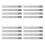 16Pcs Multi-Function Cork Backing Rulers Kids Student Measuring Rulers 7
