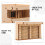 Miniature En Bois Kaki DIY Architectural Réaliste 7