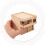 Miniature En Bois Kaki DIY Architectural Réaliste 3