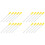 20Pcs Professional Plastic Metal Triangle Iron Mallets Assorted Colors 4