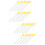 20Pcs Professional Plastic Metal Triangle Iron Mallets Assorted Colors 9