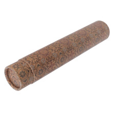 Extendable Poster Tube with Elegant Floral Design, Adjustable Length Art Holder for Travel and Mailing