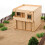 3D Kabinetsmodel Pre-Gemonteerd Khaki Voor DIY En Diorama 4