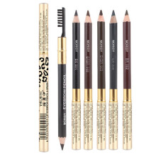 5in1 Waterproof SmudgeProof Eyebrow Pencil Kit with Fine Tip and Spoolie  5 Colors
