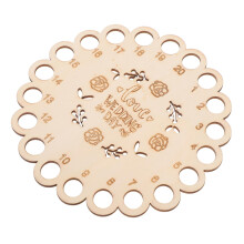 Wooden Thread Holder for Sewing and Embroidery with Multiple Storage Positions and Tangle Prevention