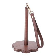 Solid Walnut Wrist Yarn Holder with 360 Rotation for Knitting and Crochet, TravelFriendly