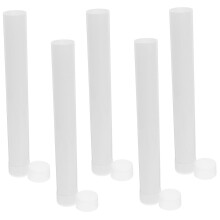 5pcs Durable PVC Poster Tube for Document Storage and Artwork Telescoping Travel Design