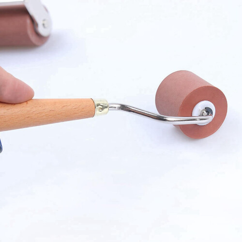 Rubber Roller Kit 3Pcs for Printmaking Stamping and Crafts with Smooth Ink Application 1