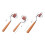 Rubber Roller Kit 3Pcs for Printmaking Stamping and Crafts with Smooth Ink Application 4
