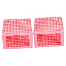 Paint Brush Holder and Art Supplies Organizer MultiHole Plastic Desk Stand for Artists 2pcs