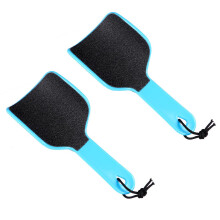 2pcs DoubleSided Foot File Callus Remover for Dead Skin with Ergonomic Handle for Home and Salon