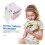 200 Pack Plastic Embroidery Floss Bobbins for Cross Stitch Thread Organizer Cards, Tangle Storage 3
