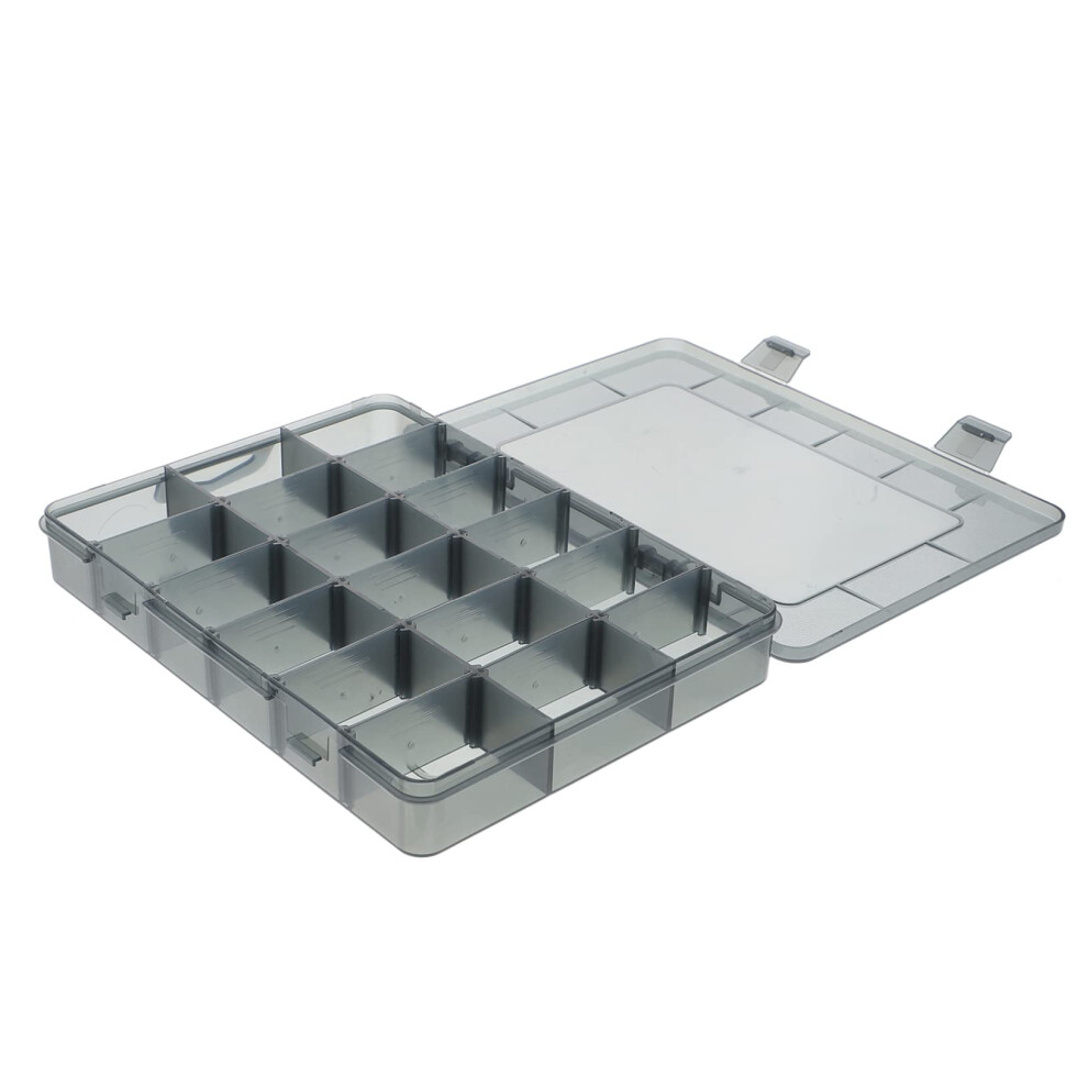 Plastic Storage Box Toolbox Organizer For Screws Nuts Hardware Parts With Quick Access Compartments 9174973715108