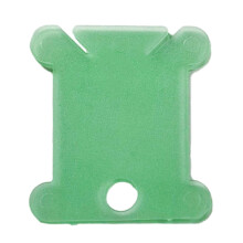 50 Pack Embroidery Floss Bobbins for Tangle Thread Storage Plastic Organizers for Cross Stitch