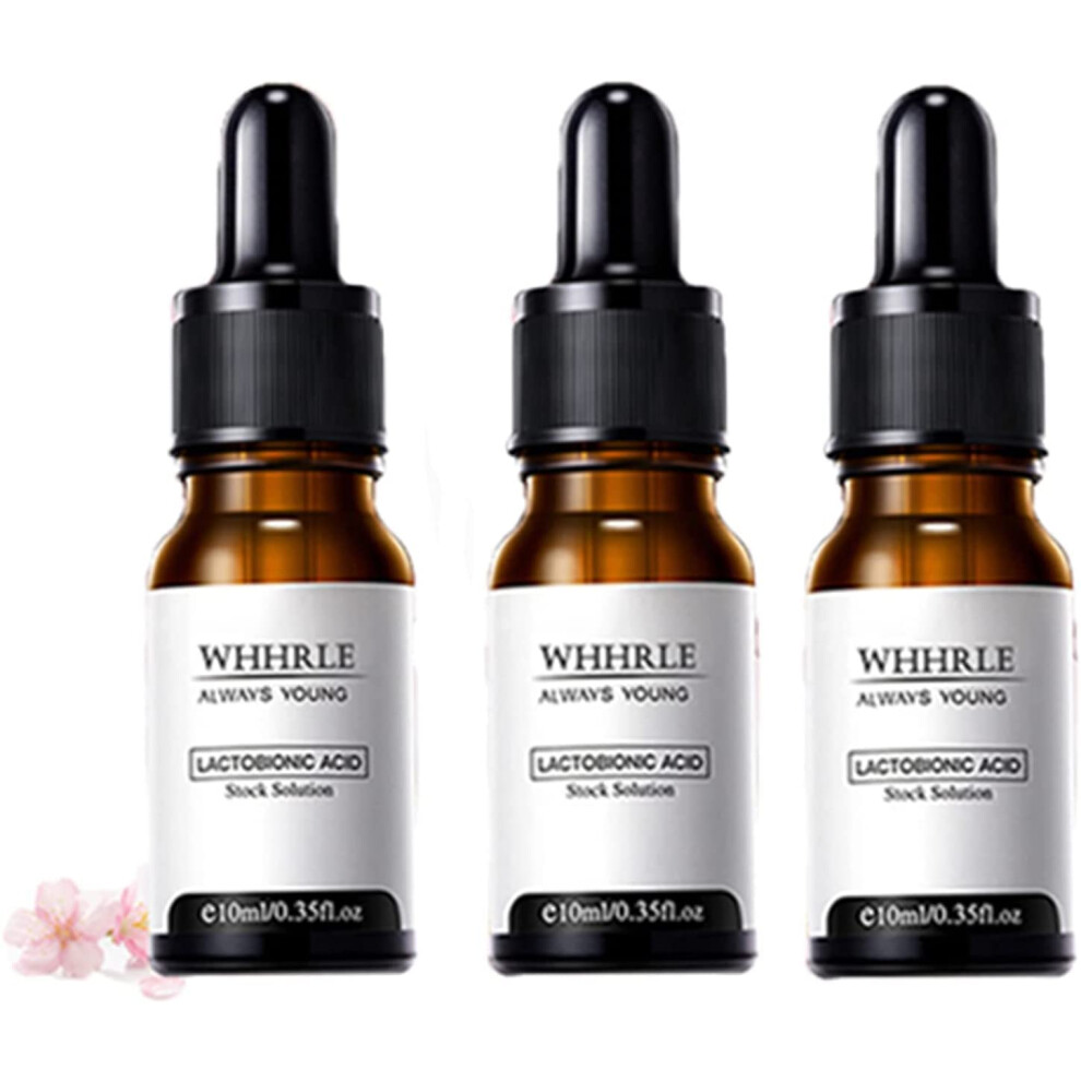 Anti Aging Serum with Instant Wrinkle Reduction, Pore Tightening and Deep Hydration, 3PCS