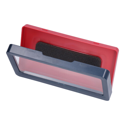 Custodia blu da parete per doccia 138-429 g supporto 2