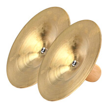Finger Cymbals for Dance with Distinct Percussive Sound, Easy Control for Rhythm Practice