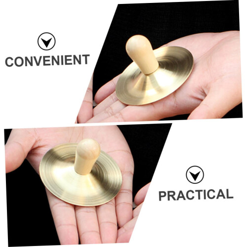 Finger Cymbals for Dance with Distinct Percussive Sound, Easy Control for Rhythm Practice 2