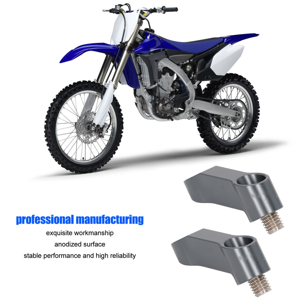 10Mm Motorcycle Mirror Risers Pair 7806371584926