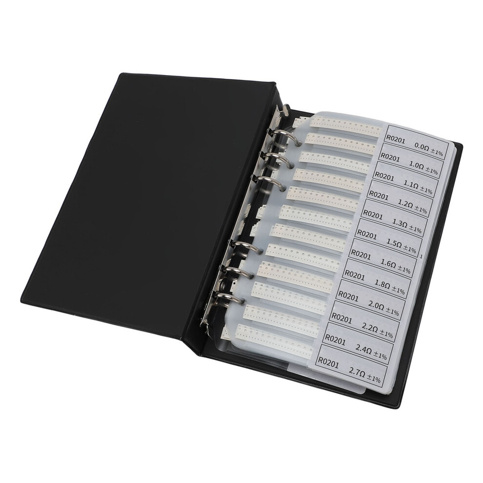 Smd Resistor Sample Book 170 Values 50Pcs Each 1% Accuracy Storage Folder 9451386539270