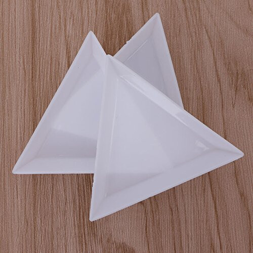 10Pcs Bead Sorting Trays for Diamond Painting with Easy Pour Angled Edges, Stackable Design 1