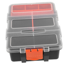 Screw Organizer Box MultiCompartment Durable Plastic Storage Case for Screws Nuts Hardware