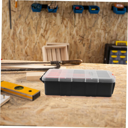 Screw Organizer Box MultiCompartment Durable Plastic Storage Case for Screws Nuts Hardware 1