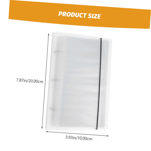 Large Capacity Art Portfolio Folder with Clear Pockets for Artwork Storage and Presentation 1