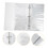Large Capacity Art Portfolio Folder with Clear Pockets for Artwork Storage and Presentation 3