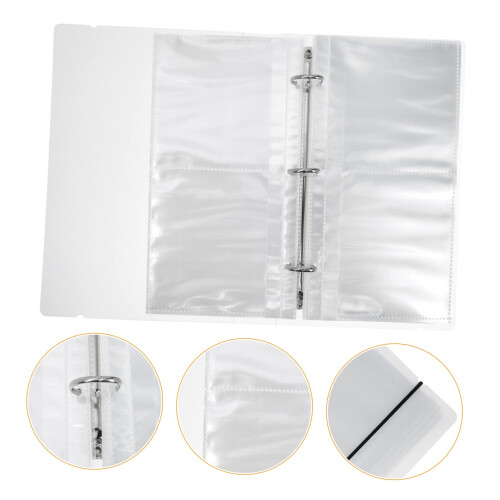 Large Capacity Art Portfolio Folder with Clear Pockets for Artwork Storage and Presentation 2