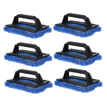 Screen Printing Cleaning Brush Set with Ergonomic Handle and Abrasive Scrub Pads for Effective Ink Removal