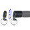 Cycling Handlebar Rear View Mirror 32-36mm Rotatable Adjustable Silicone 4