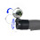 Cycling Handlebar Rear View Mirror 32-36mm Rotatable Adjustable Silicone 16