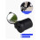 Cycling Handlebar Rear View Mirror 32-36mm Rotatable Adjustable Silicone 7