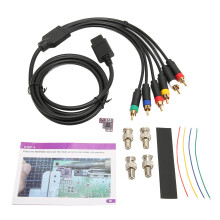 RGBS Professional Cable for NTSC and PAL Consoles, High Quality Audio Output with Advanced Signal Processing, Eco-Friendly Materials and Strong
