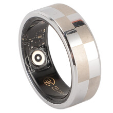 Smart Ring Gesture Control Aluminum Alloy 8# Waterproof Fitness Tracker