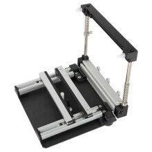 PCB Solder Paste Printer with Adjustable Fixture, Precision Manual Stencil Printing Station 10cm for PCB Prototyping