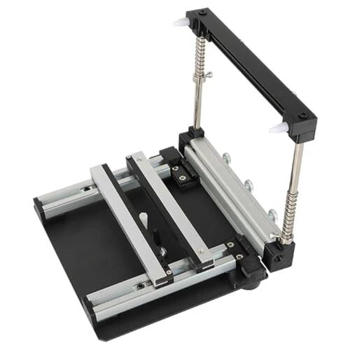 PCB Solder Paste Printer with Adjustable Fixture, Precision Manual Stencil Printing Station 10cm for PCB Prototyping