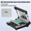 PCB Solder Paste Printer with Adjustable Fixture, Precision Manual Stencil Printing Station 10cm for PCB Prototyping 3