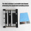 PCB Solder Paste Printer with Adjustable Fixture, Precision Manual Stencil Printing Station 10cm for PCB Prototyping 5