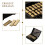 120pcs Hot Stamping Copper Letters Set for HP241 DY8 Date Coding, Durable and Precise Alignment 3