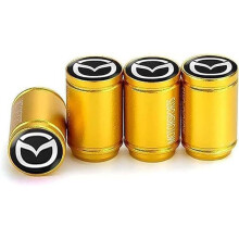4 Pack Tire Valve Caps Dustproof Valve Stem Covers for Mazda 3 CX5 with Durable Protection
