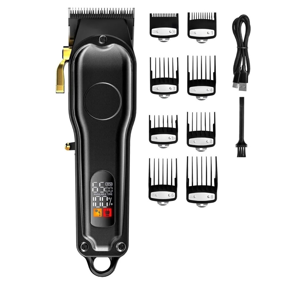 Hair Clippers for Men with Precision Cutting Blades, Cordless Long Battery Life, Low Noise Operation