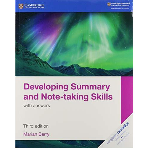 Developing Summary and Notetaking Skills with answers by Marian Barry