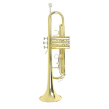 Bb Trumpet for Beginners, Brass Construction with Reliable Valves, School Band Practice Set