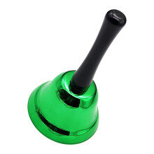Christmas Hand Bell with Clear Resonant Tone, Durable Metal Construction, Easy Grip for Caroling