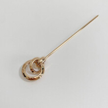 Vintage Metal Hair Stick for Women, Chinese Style Hair Pin for Elegant Updo, 1 Count