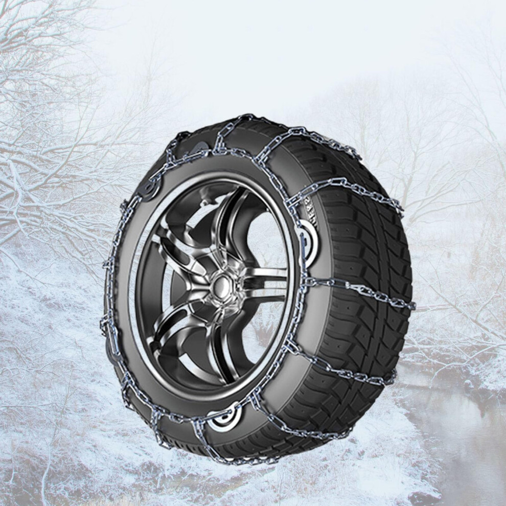 Snow Chains For Cars 265/65R18 275/50R20 Heavy Duty Antiskid Tire Chains For Winter Traction 9174973721222