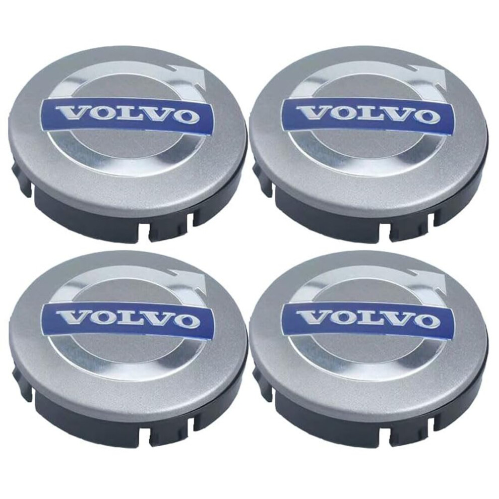4Pcs 56Mm Wheel Center Caps For Volvo V40 20162020 Metal Hub Caps Rim Cover Set 9174973720287
